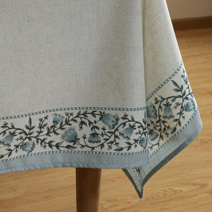 Designer Linen Small Square Tablecloth,55"X55"-Segerman B6