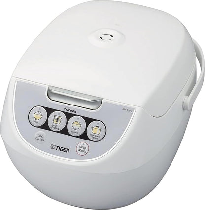 Jbv A10U 5.5 Cup Micom Rice Cooker with Tacook (White) | Tacook Steamer Tray1