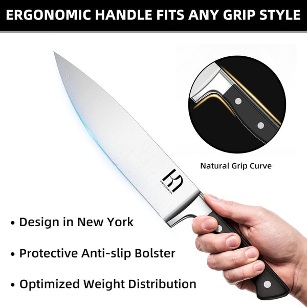 Japanese Knife Set with Sharpener, Premuim, Razor Sharp, 15 Pcs4