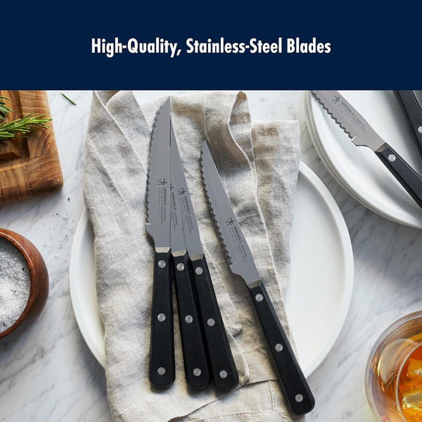 HENCKELS Razor-Sharp Steak Knives Set of 8, German Engineered5