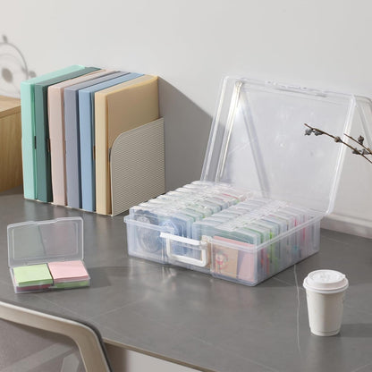 Photo Storage Boxes with Handle, Photo Organizers and Storage3