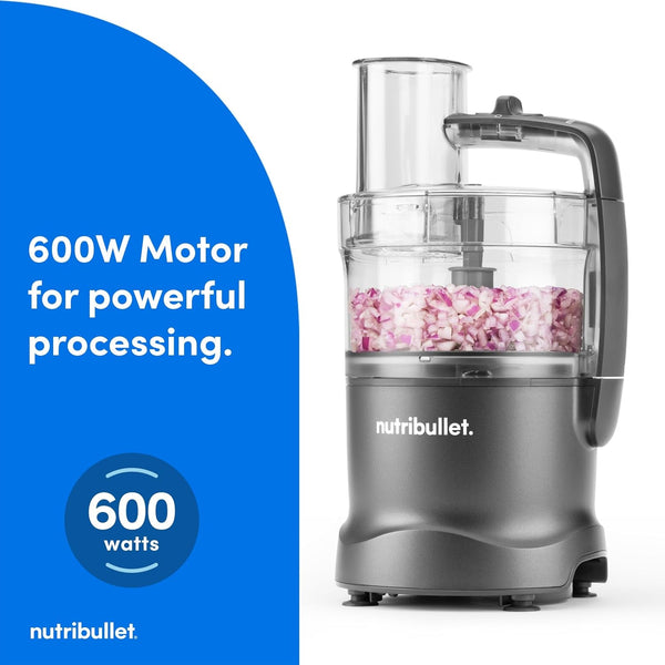 Nutribullet Limitless Food Processor Gunmetal Gray9
