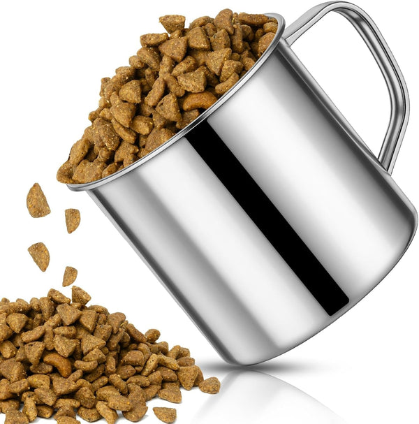2 Cup Dog Food Scoop,Dog Food Measuring Cup Pet Food Scoop for Dogs,Cats,Birds1