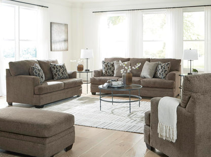 Signature Design by Ashley Stonemeade 3 Seat Chenille Sofa, Nutmeg18