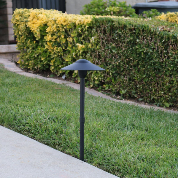 ® 4W Landscape Lighting 12V Landscape Lights Low Voltage Landscape Path Lights Warm White Waterproof Outdoor Replaceable G4 LED Bulb for Garden Pathway Lawn Yard (Black) (2-Pack)3