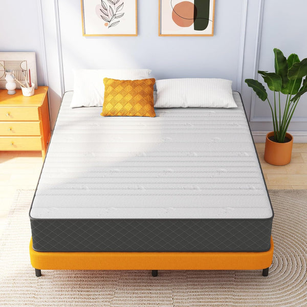 Queen Mattress 12 Inch, Hybrid Mattress Queen Size, Bed Matress in a Box, Pressure Relief & Fiberglass Free5