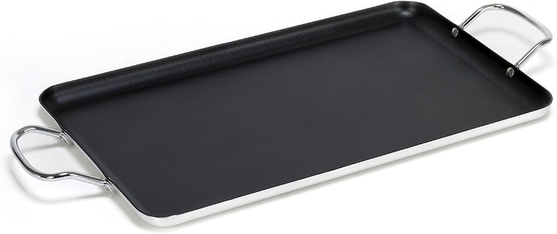 double-burner-griddle-non-stick-20-inch-black-nonstick-coated-surface-dual-side-handles-ideal-for-breakfast-foods-perfect-for-gatherings
