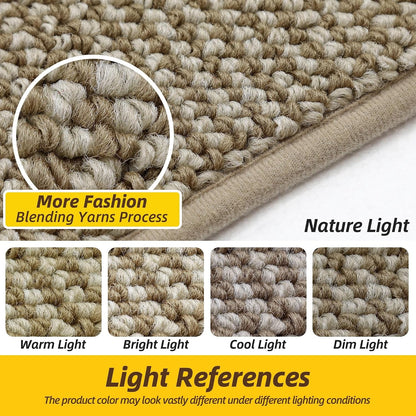 Kitchen Runner Rugs 17"X60", Kitchen Mats for Floor, Taupe | Non-Slip Super Absorbent and Stain Resistant Kitchen Rug, Machine Washable Rugs for Kitchen, Hallway, Laundry & Sink3