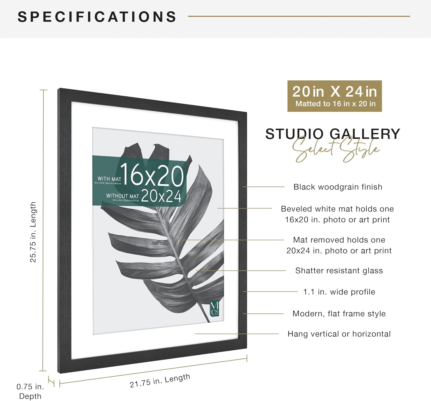 studio-gallery-poster-frame-20x24-matted-to-16x20-black-woodgrain