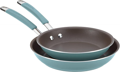 Cucina Nonstick Frying Pan Set / Fry Pan Set / Skillet Set - 9.25 Inch and 11 Inch, Blue1