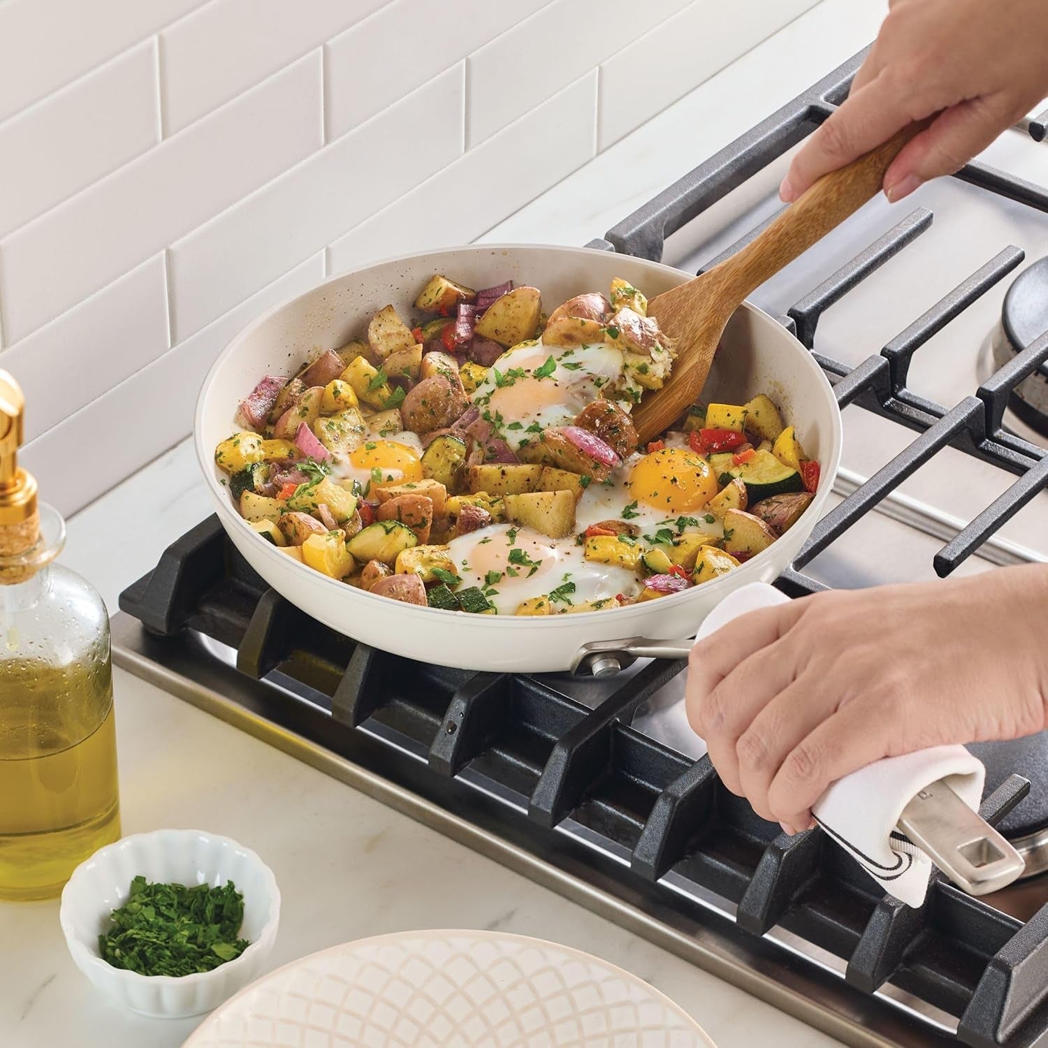 kitchenaid-hard-anodized-ceramic-nonstick-cookware-frying-pan-skillet-10-inch-non-stick-fry-pan-with-stainless-steel-handle-porcelain-white