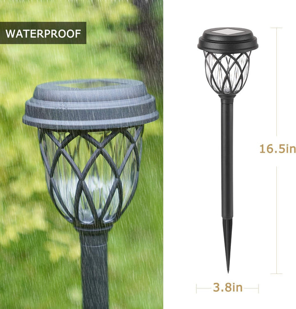 10 Pack Color Changing Solar Lights Outdoor Decorative for Garden Pathway Walkway, Solar Outdoor Decorations for Patio Garden Christmas.4