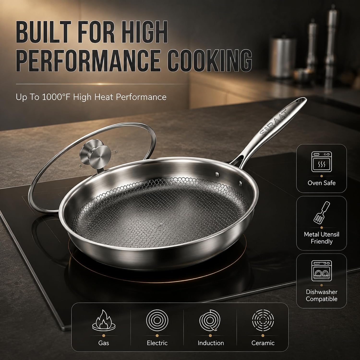 12-inch-titanium-frying-pan-pure-titanium-cooking-surface-with-hammered-pattern-pfas-free-3-ply-stainless-steel-induction-skillet-high-heat-oven-safe-coating-free-pan-with-tempered-glass-lid