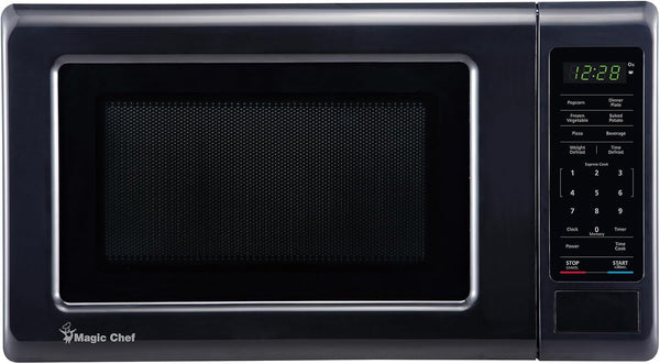 0.7 Cu. Ft. Countertop Microwave in Black - 700W (10.1"H X 17"W X 12.5"D) MC77MB1