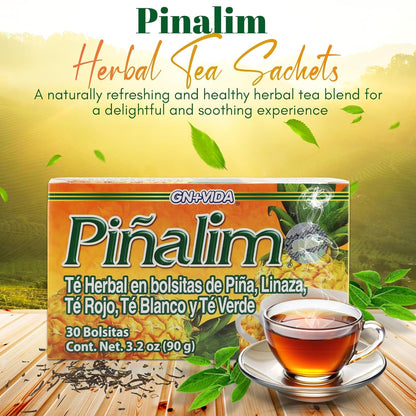 Pinalim Te De Pina Gn+Vida USA Pinalim Pineapple Tea Extra Strength (1-Pack)2