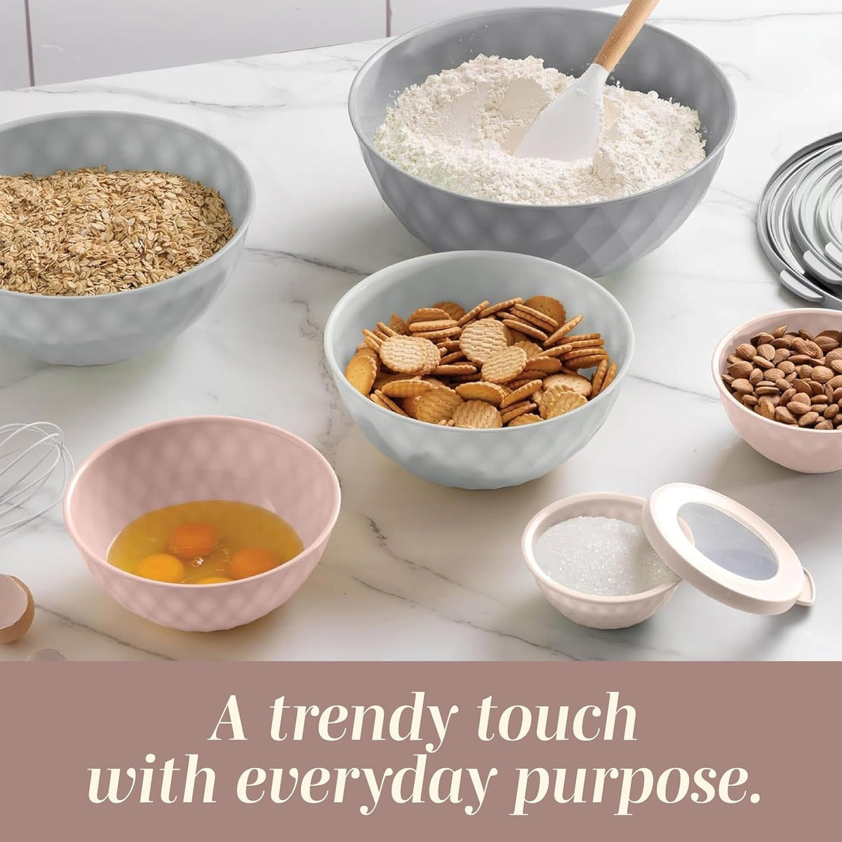 mixing-bowls-with-lids-12-piece-plastic-nesting-bowls-set-includes-6-prep-bowls-and-6-lids-microwave-safe-mixing-bowl-set-grey-pink-diamond
