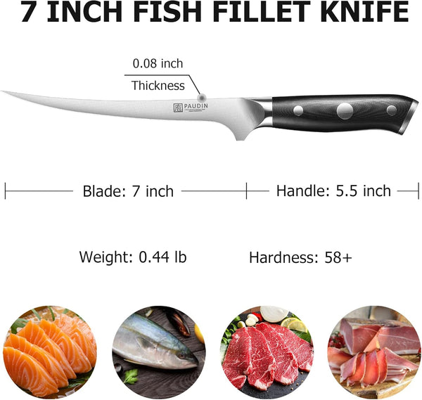 Brisket Slicing Knife + Fillet Knife7