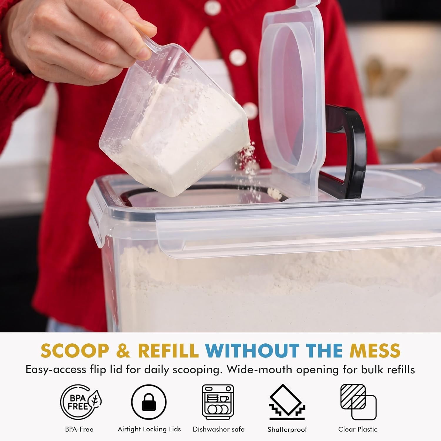 2-pc-11l-372-oz-flour-sugar-storage-containers-with-spout-lid-easy-carry-handle-bpa-free-extra-large-airtight-food-storage-containers-with-lids-rice-canisters-sets-for-kitchen-pantry