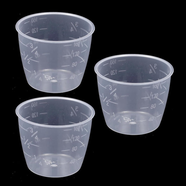 3PCS Rice Cooker Measuring Cup 160 Ml Plastic Rice Measuring Cups Transparent Rice-Cooker Cup Small Laundry-Measuring Replacement for Dry Liquid Ingredient Measuring-Cups1