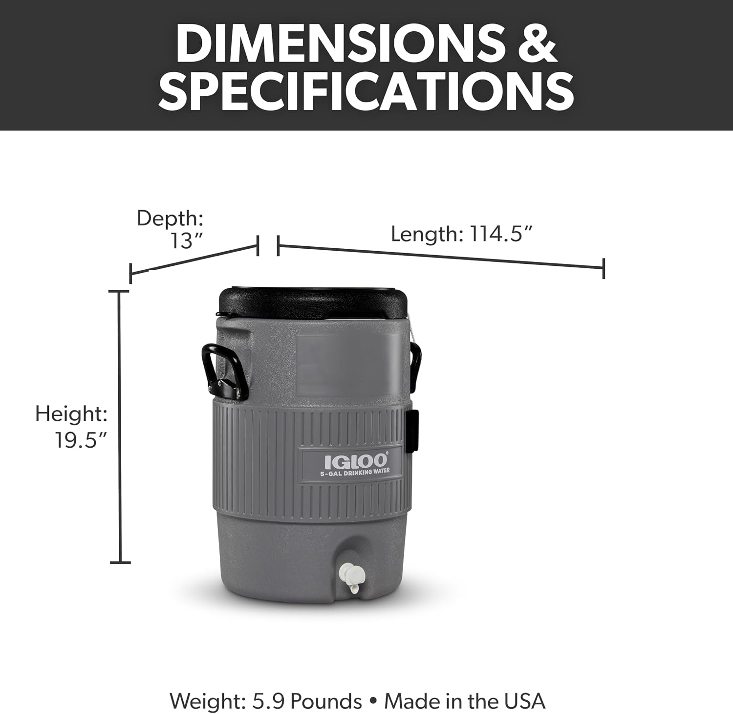 sports-cooler-insulated-beverage-dispenser-with-spout-portable-handwashing-station