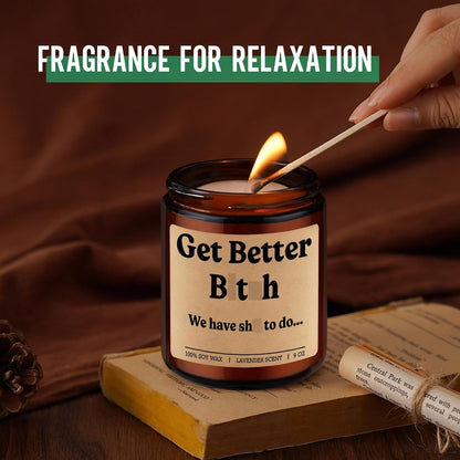 Get Better Soon Candle, Get Well, Surgery Recovery Gifts for Women Men5