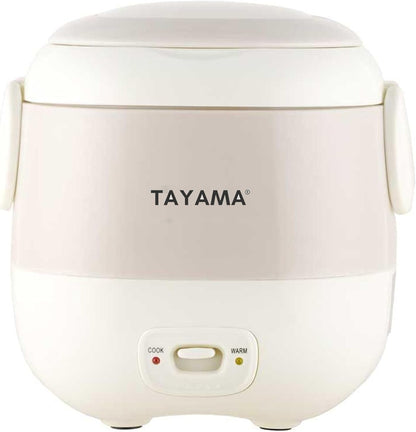 1.5 Cup Portable Mini Rice Cooker, White (TMRC-03R)1