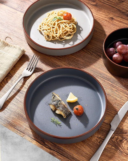 Nebula 8.1" Pasta Bowls Set, Salad Bowl Sets of 4, Multi-Color7