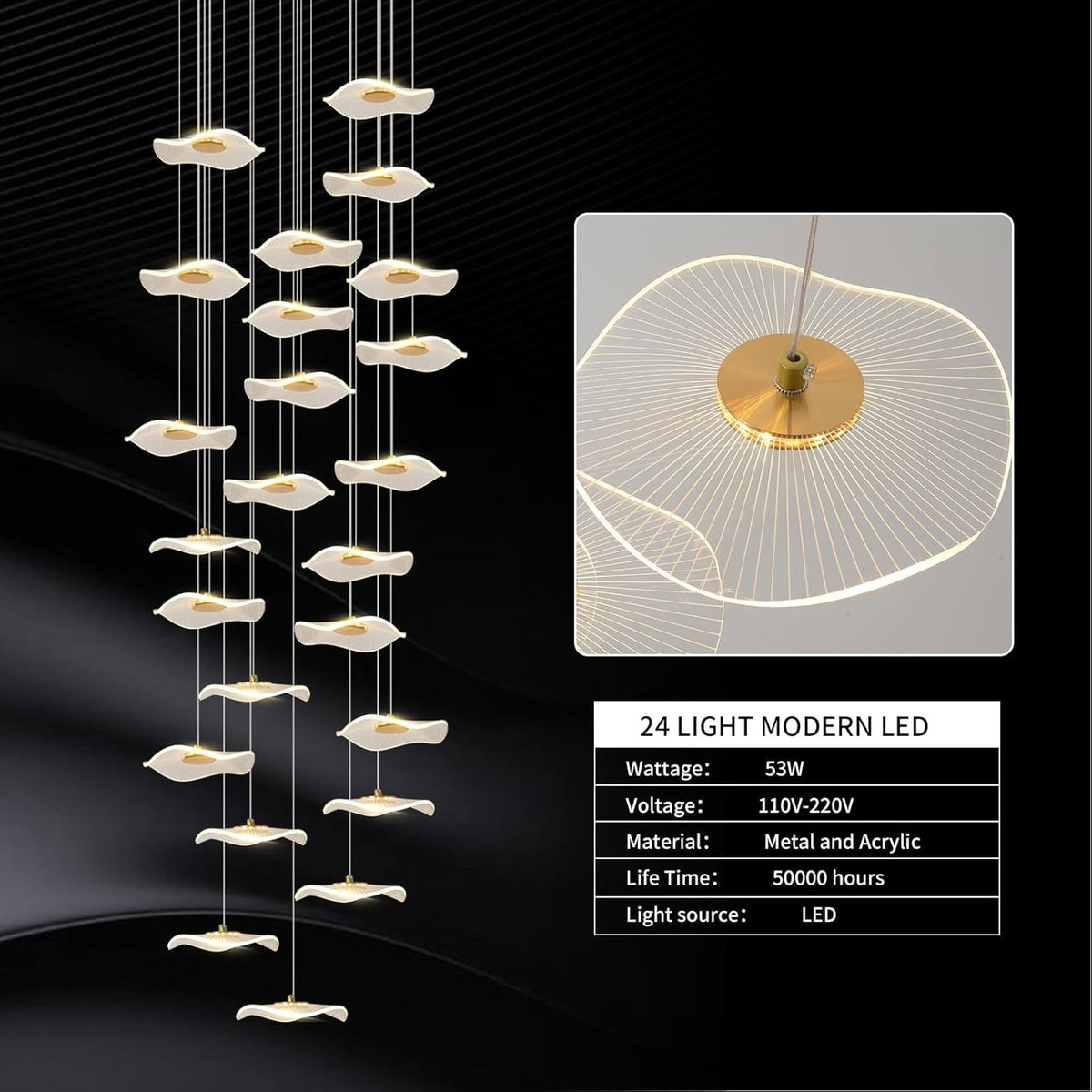 high-ceiling-chandelier-24-light-dimmable-modern-gold-long-spiral-luxury-linear-lotus-leaf-led-lamp-hanging-pendant-lights-for-foyer-enterway-staircase-villas