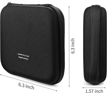 CD Case, 28 Capacity Protective Zipper Disc Wallet for Car | EVA Shock-Resistant, Lightweight Portable, DVD Blu-Ray Storage Organizer, Scratch-Resistant Sleeves, for Home Office Travel3