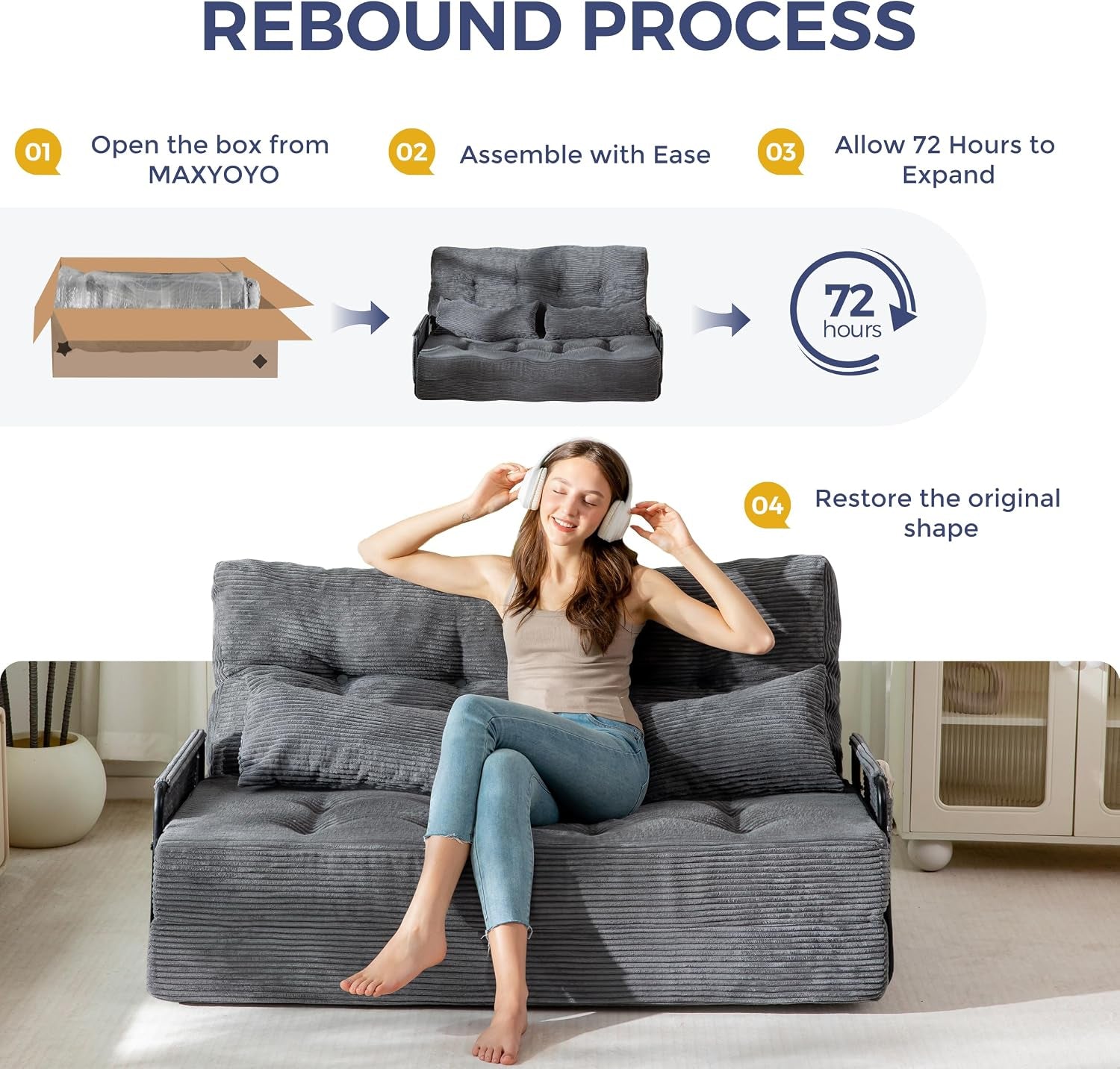 adjustable-folding-sofa-bed-couch-with-2-pillows-dark-grey