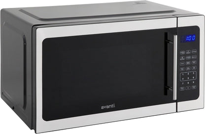 1.5 Cu. Ft. Countertop Microwave Oven, 1000 Watts, Stainless Steel, One-Touch Presets, Speed Defrost, Child Lock, Ideal for Apartments, Dorms & Rvs, 1.5 Cu.Ft., Stainless Steel4