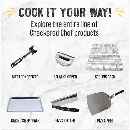 Pizza Peel, Foldable Design, 13 Inch X 15 Inch | Extra Large, Stainless Steel Metal, Folding Handle, Outdoor Pizza Oven Accessories9