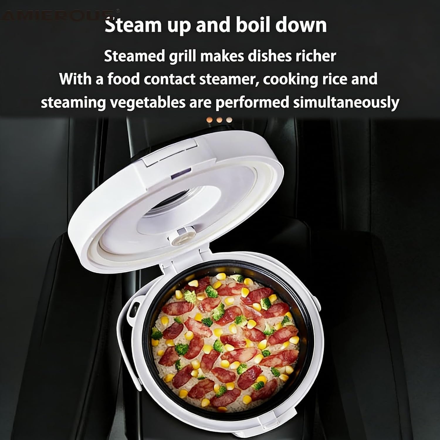 12v-24v-rice-cooker-3l-multifunctional-portable-rice-stove-for-car-truck-with-steam-tray-heating-and-keep-warm-function-dark-blue30ac
