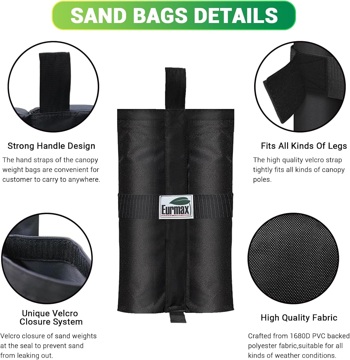 usa-4-pack-150lbs-capacity-universal-canopy-weight-bags-heavy-duty-windproof-sandbags-with-all-around-wrap-design-ultimate-stability-for-pop-up-tent-shelter-in-high-windssand-not-included