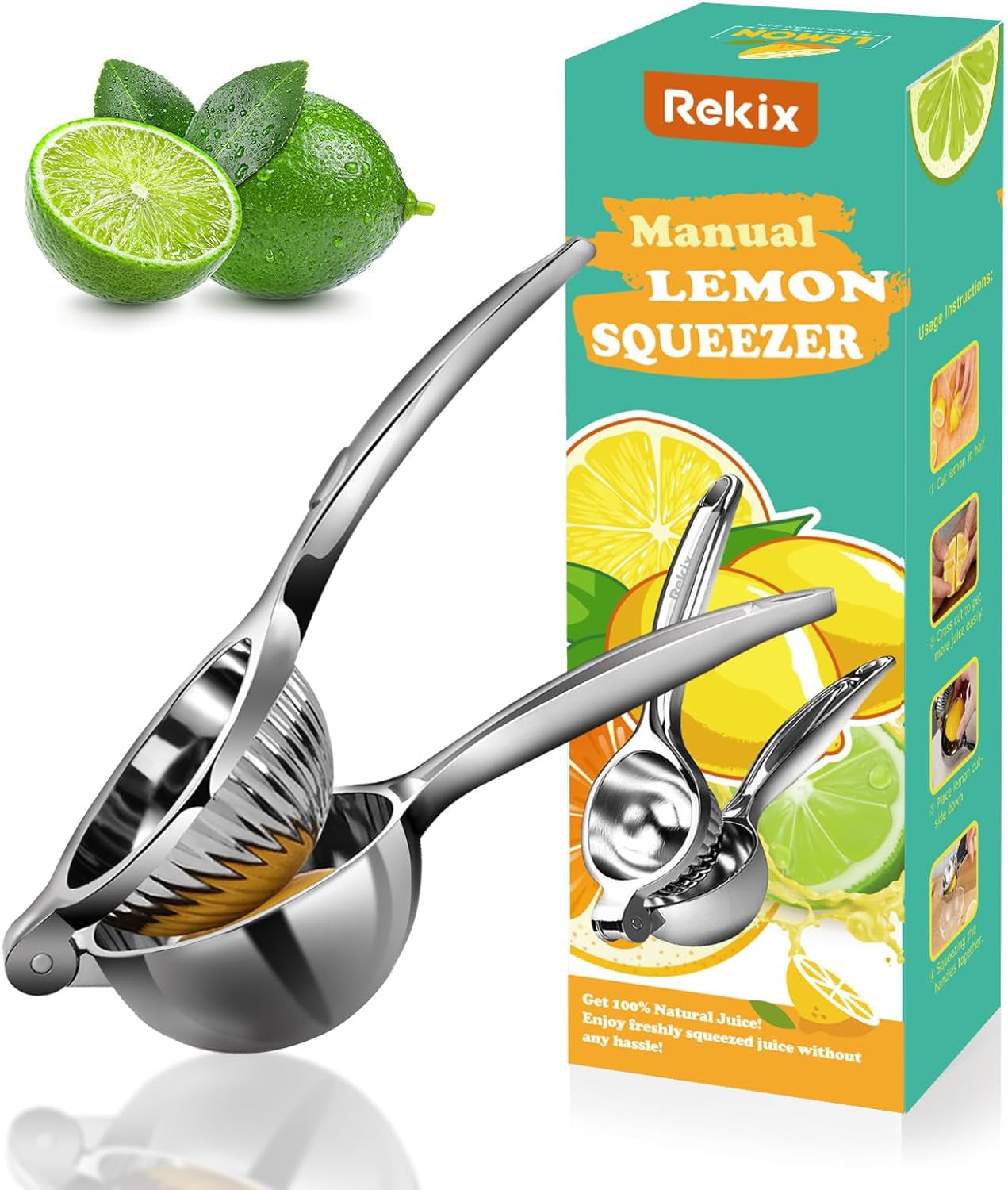 lemon-squeezer-max-extraction-hand-press-lemon-juicer-heavy-duty-manual-orange-juicer-sturdy-metal-lime-squeezer-durable-handheld-citrus-fruit-squeezer-for-kitchen-bar-exprimidor-de-limones
