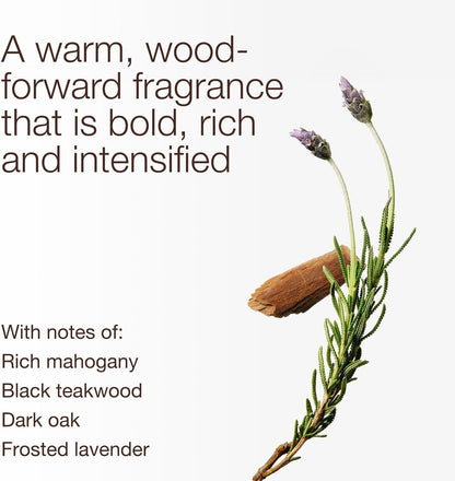 3-Wick Candle, Mahogany Teakwood Intense, Soy Wax Blend3