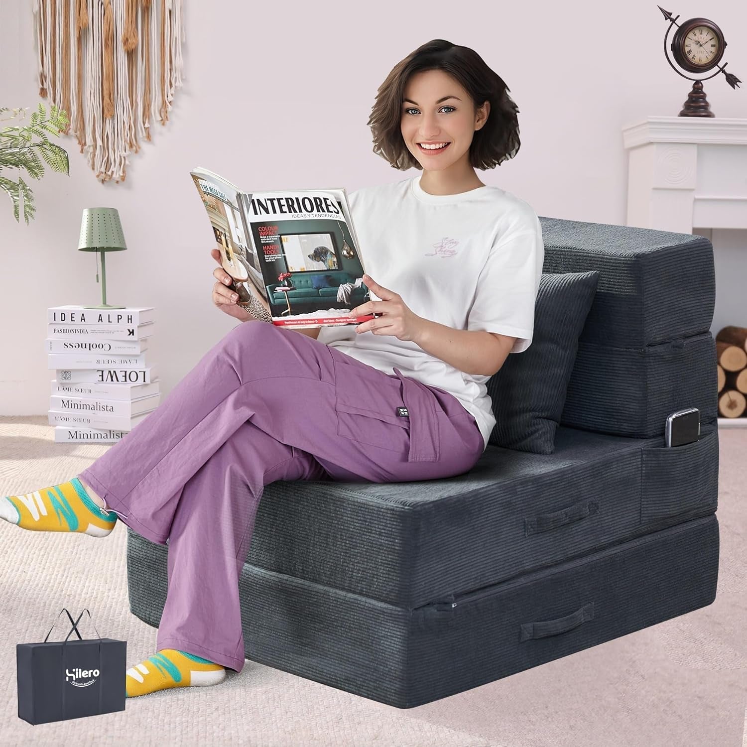 folding-sofa-bed-convertible-sleeper-chair-bed-floor-sofa-with-bag