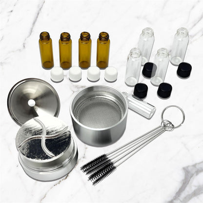 Spice Grinder【2.2 Inch Silver】Pepper Grinding Set4