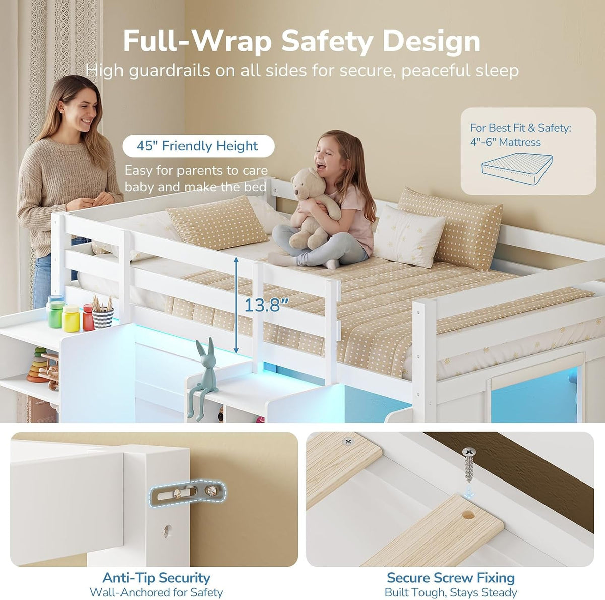low-loft-bed-twin-size-with-led-lights-wooden-kids-twin-loft-bed-with-storage-bookcase-toy-box-reading-nook-and-secret-play-space-modern-loft-bed-with-stairs-and-safety-guardrails-for-boys-girls