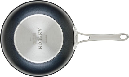 X Hybrid Nonstick Induction Stir Fry Wok Pan Cookware with Lid, Dishwasher Safe, Compatible with All Stovetops, 10 Inch - Charcoal Gray11