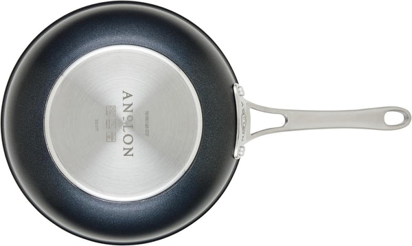 X Hybrid Nonstick Induction Stir Fry Wok Pan Cookware with Lid, Dishwasher Safe, Compatible with All Stovetops, 10 Inch - Charcoal Gray11