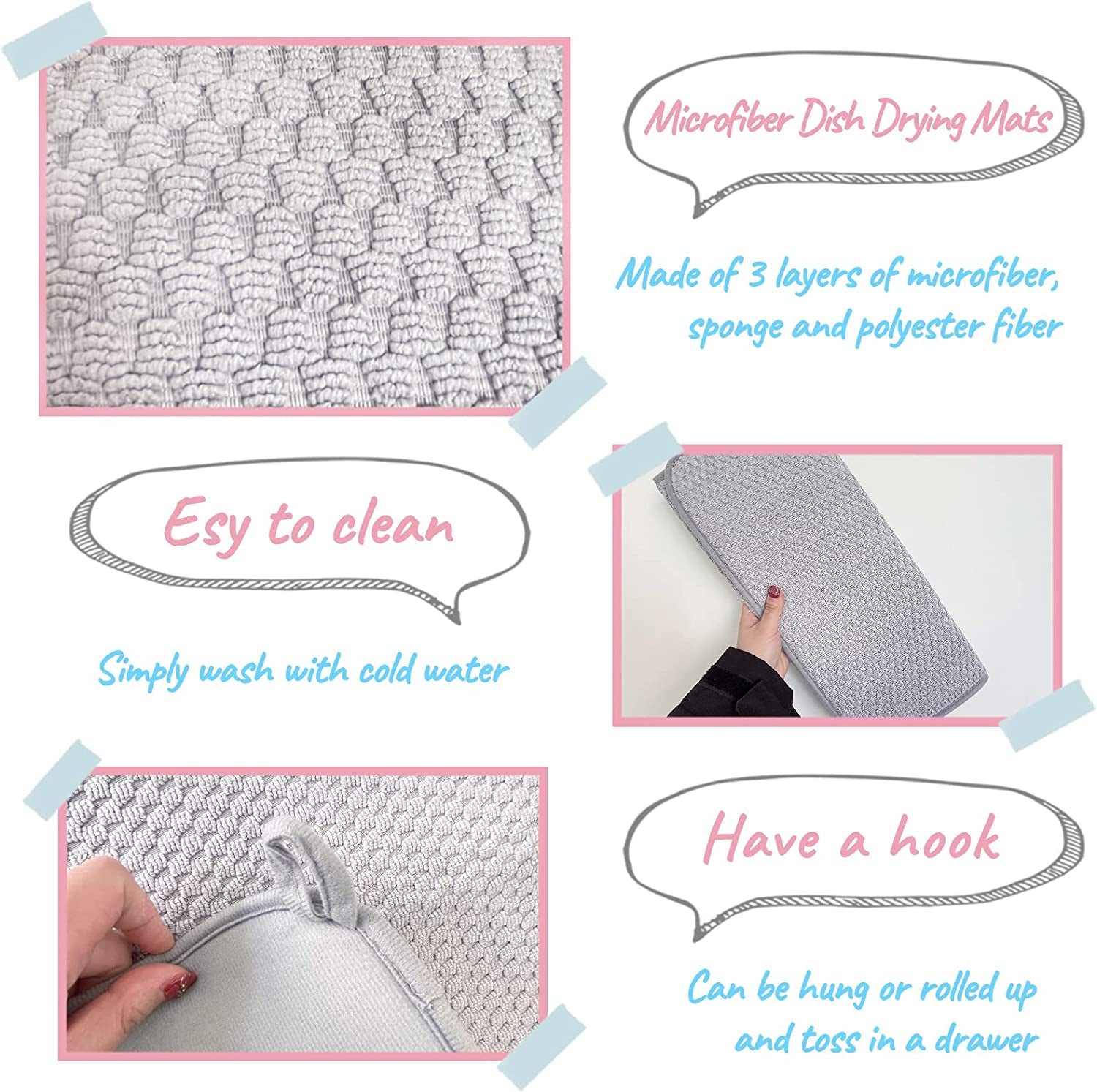 2-pack-microfiber-dish-drying-mat-24-17-inch-absorbent-dish-drainer-kitchen-counter-large-size-dish-drying-pad-for-countertops-sinks-draining-racksgray