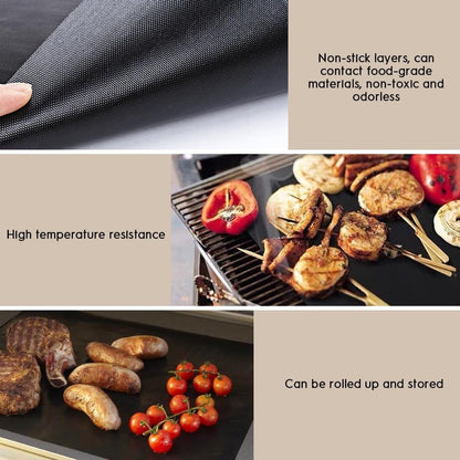 2 Pack of Heavy Duty Non-Stick Oven Liners: BPA and PFOA Free, Great for Electric Ovens, Gas Stoves, Microwaves, Charcoal and Gas Grills6