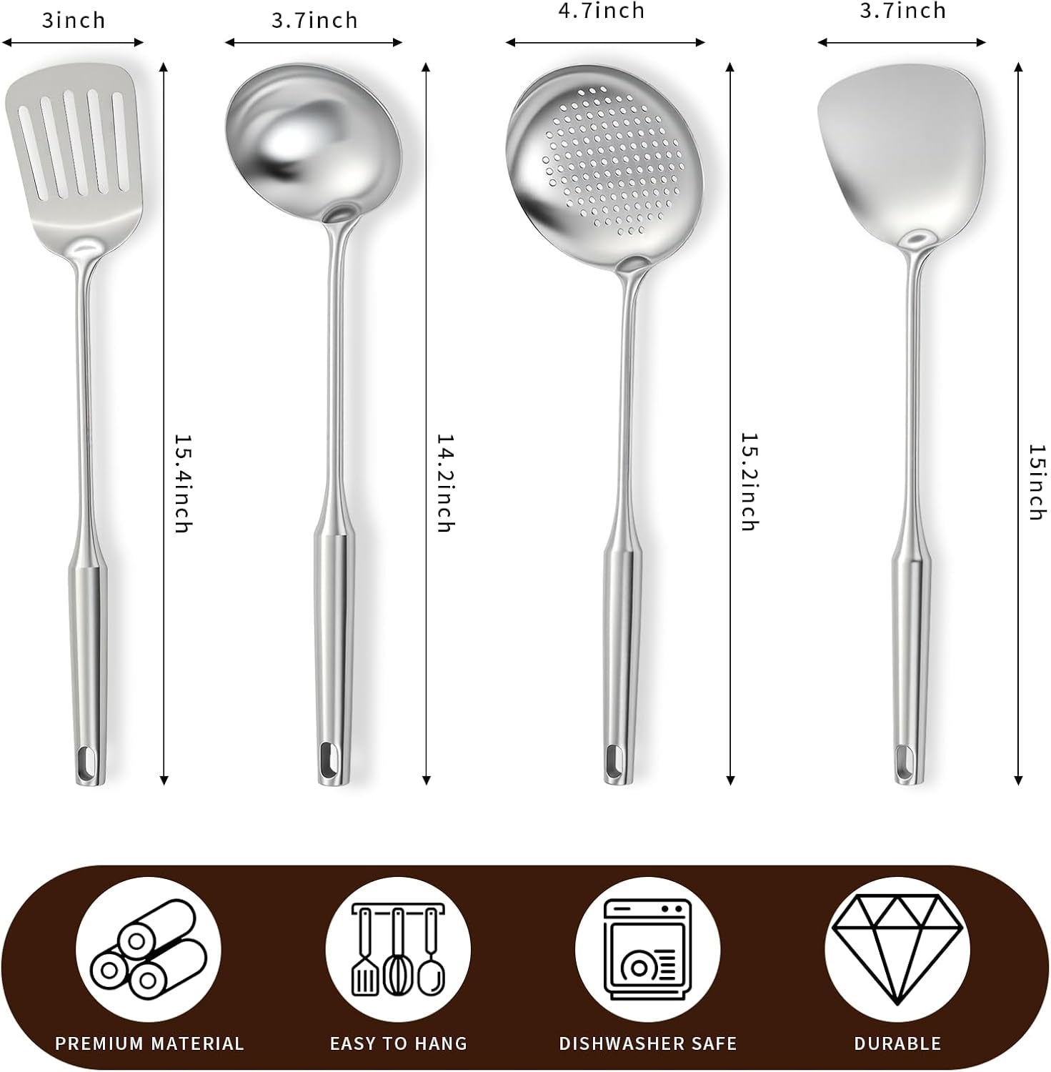 4-piece-cooking-utensils-set-stainless-steel-kitchen-utensils-metal-kitchen-tools-include-solid-slotted-turner-wok-spatula-serving-spoon-ergonomic-handle-easy-to-clean