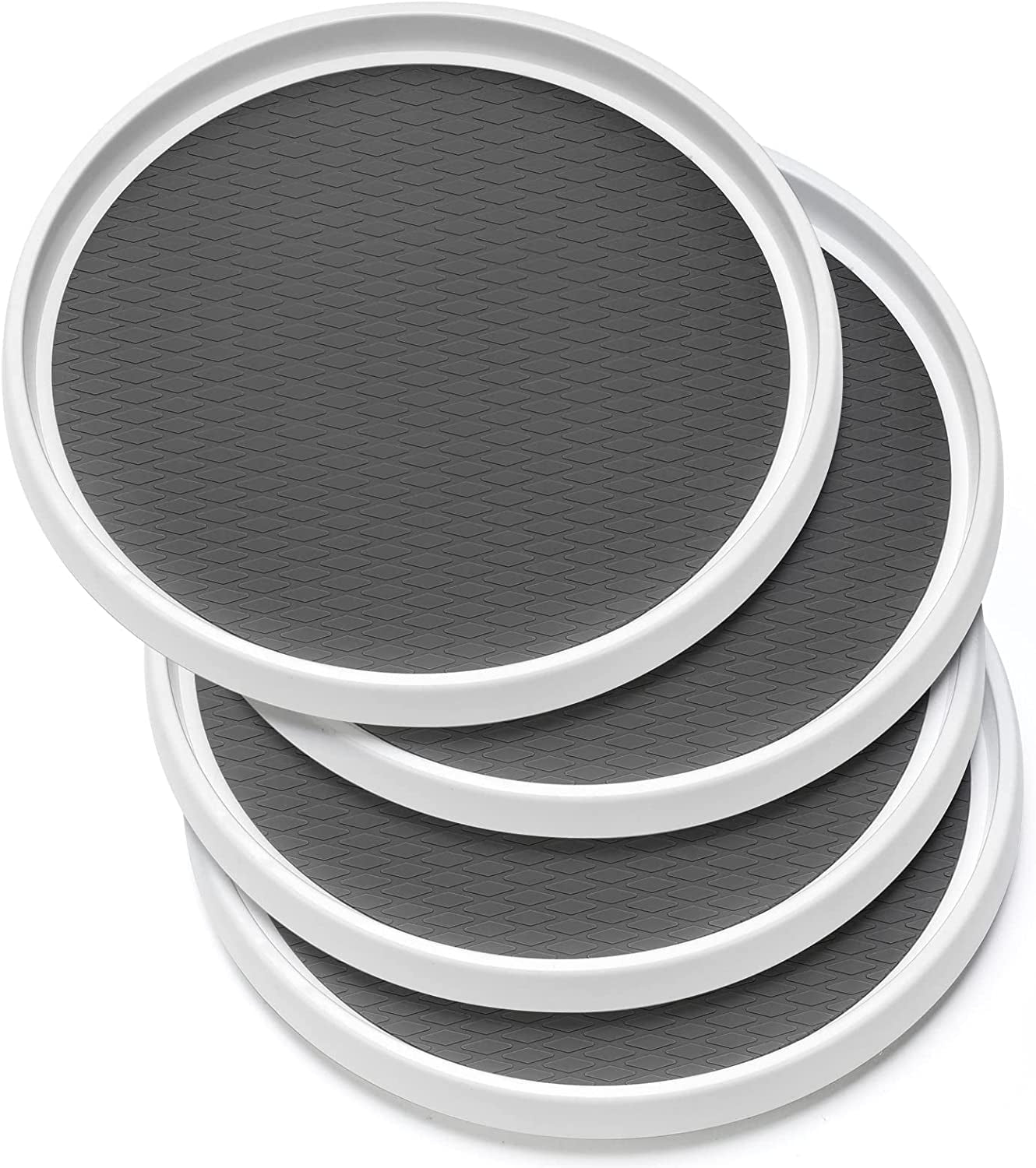 set-of-4-10-inch-non-skid-lazy-susan-organizers-turntable-rack-for-cabinet-pantry-organization-and-storage-kitchen-fridge-bathroom-makeup-vanity-countertop-under-sink-organizing-spice-rack