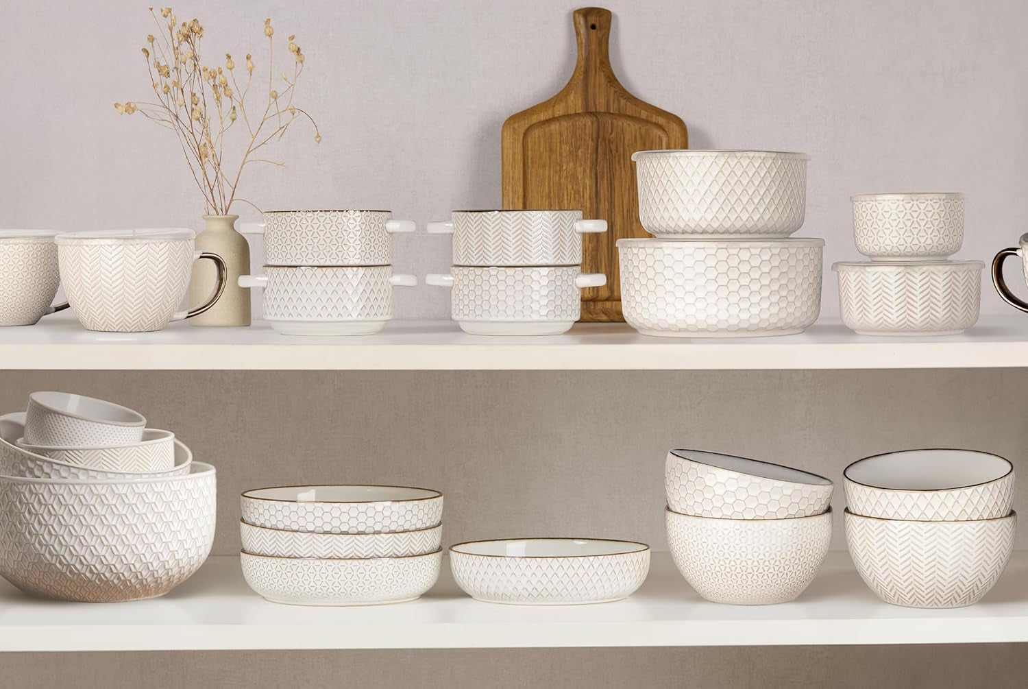 ceramic-mixing-bowls-nesting-set-of-4-embossed-kitchen-dishware-prep-serving-gift-microwave-and-dishwasher-safe-20-44-98-145-oz-narbonne-collection-ivory