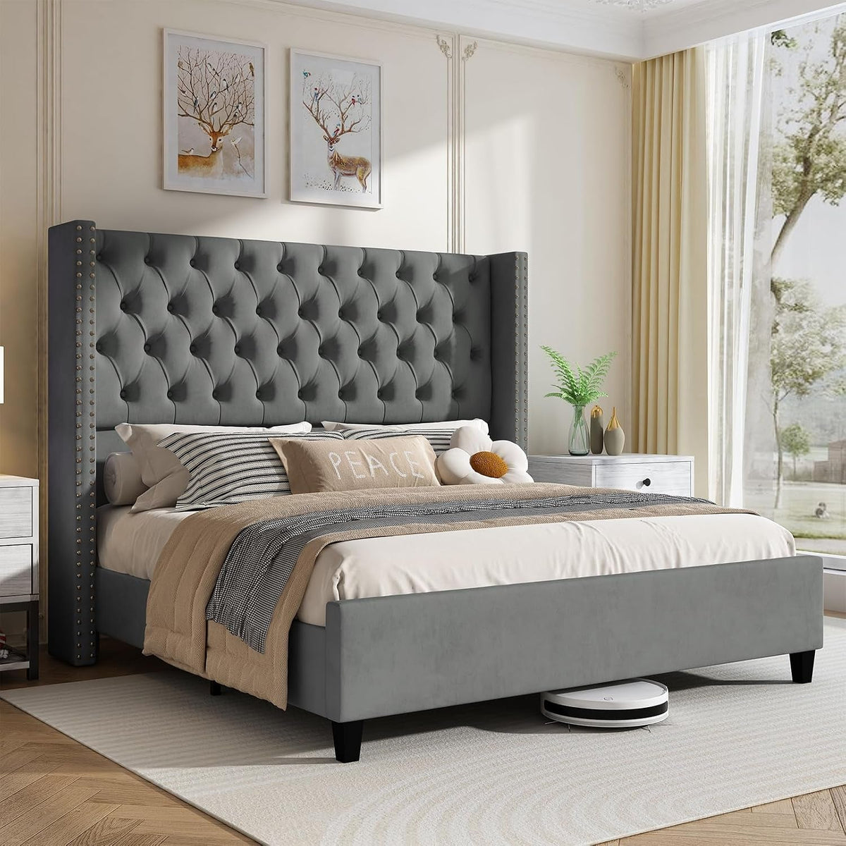queen-size-bed-frame-velvet-upholstered-platform-bed-with-51-6-tall-wingback-headboard-deep-button-tufted-no-box-spring-needed-light-grey