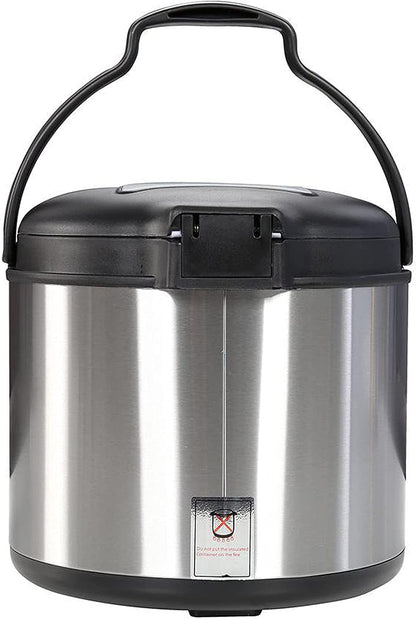 Stainless Steel Thermal Cooker,Black,7 Qt.,Txm-70Cfzr3