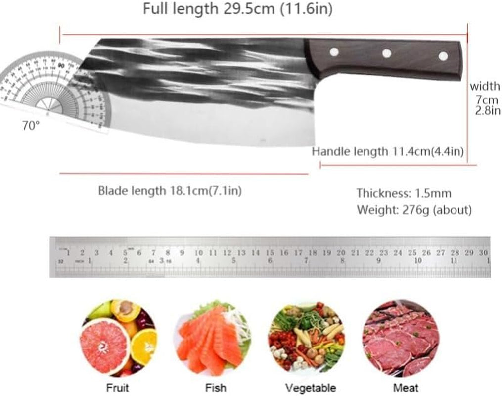 meat-cleaver-7-inch-cleaver-knife-chef-slicing-meat-chop-vegetables-kitchen-knives-hand-forged-blade-wood-handle-utility-knife-cooking-tools