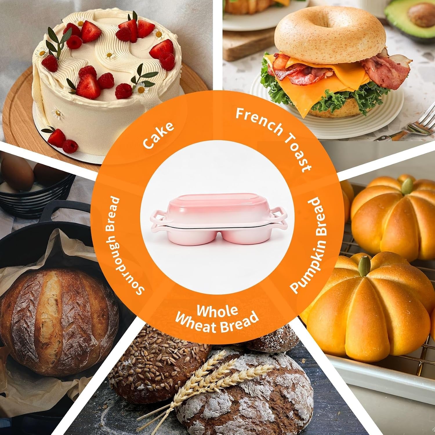 double-enameled-cast-iron-dutch-oven-for-sourdough-bread-baking-2-in-1-bread-baker-with-lid-dual-mini-loaf-pan-500-f-oven-safe-even-heating-for-artisan-bread-nonstick-enamel